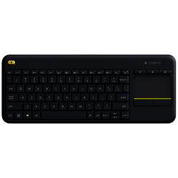 Logitech Wireless Touch K400 Plus Keyboard Dark Grey